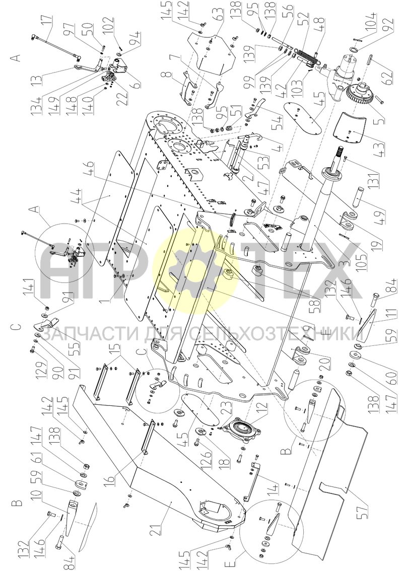 Корпус наклонной камеры (TORUM-785.03.01.000Ф) (№22 на схеме)